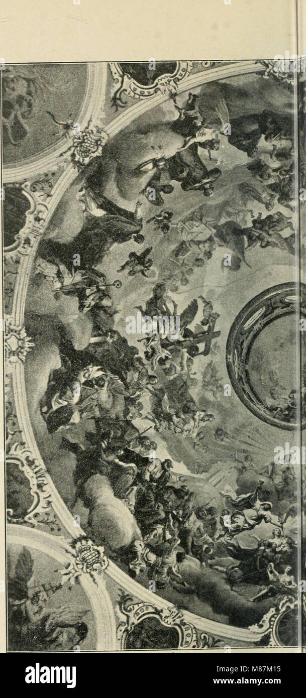 Die Entwicklung der Decken barocken-malerei in Tirol. Mit 44 Tafeln und 6 Doppeltafeln (1912) (14777030421) Foto Stock