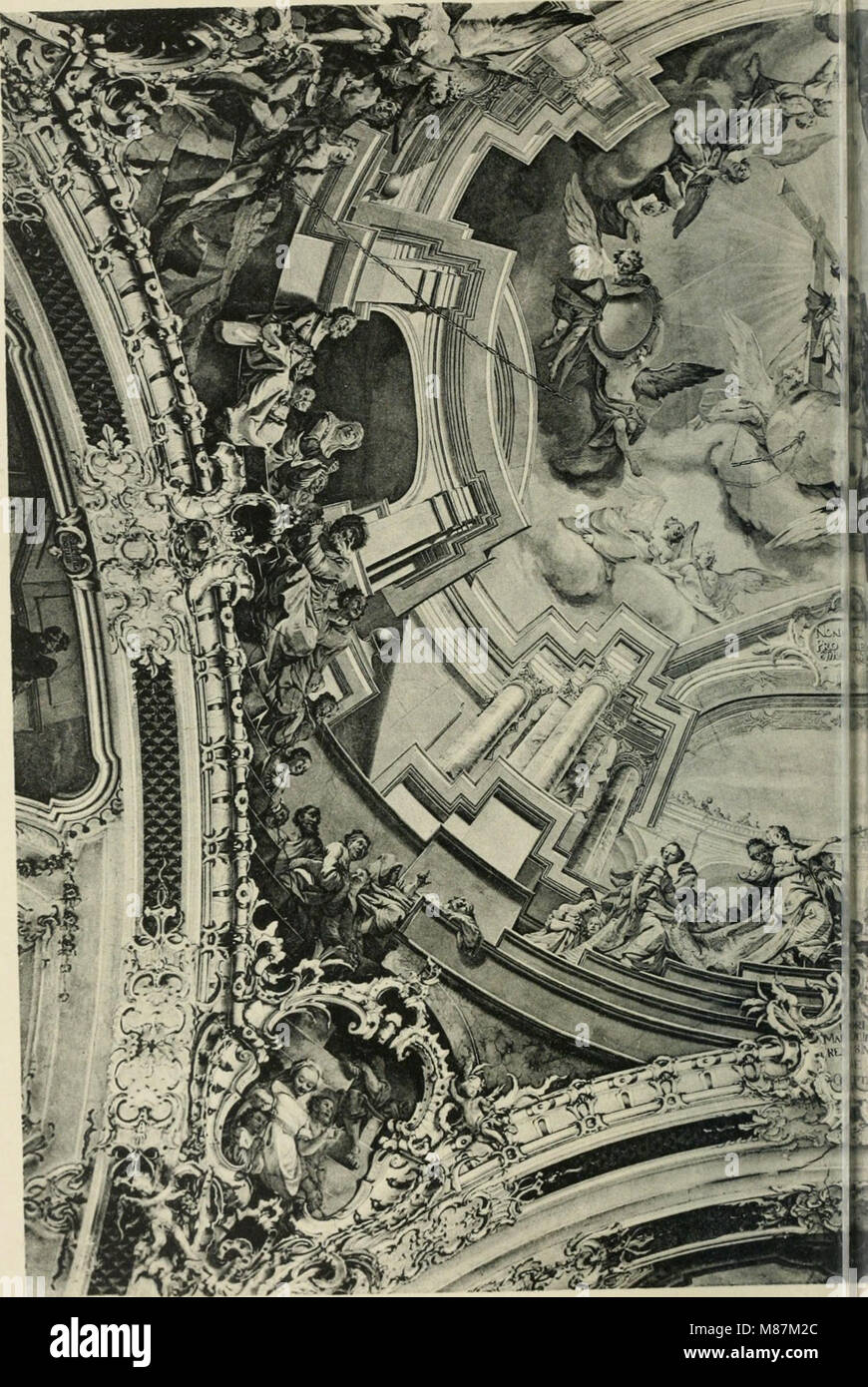 Die Entwicklung der Decken barocken-malerei in Tirol. Mit 44 Tafeln und 6 Doppeltafeln (1912) (14777769664) Foto Stock