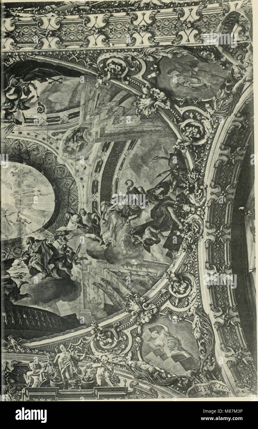 Die Entwicklung der Decken barocken-malerei in Tirol. Mit 44 Tafeln und 6 Doppeltafeln (1912) (14779767892) Foto Stock