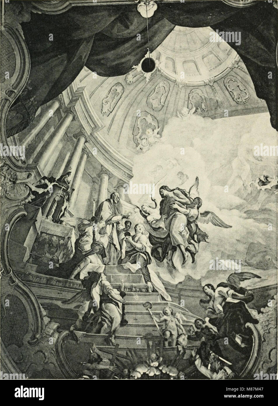 Die Entwicklung der Decken barocken-malerei in Tirol. Mit 44 Tafeln und 6 Doppeltafeln (1912) (14779809062) Foto Stock