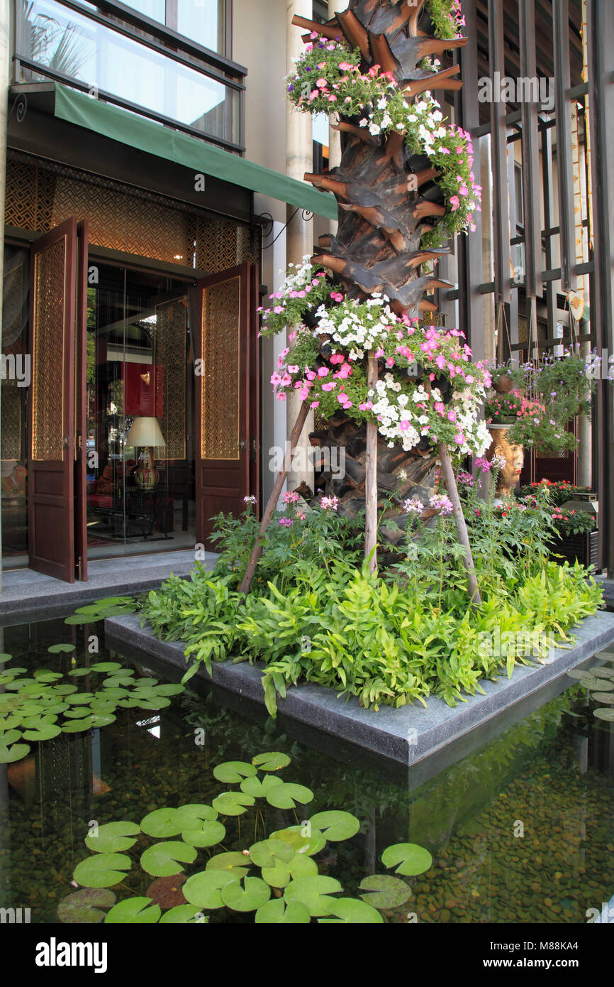 Tailandia Chiang Mai, Chala, Galleria d'arte, un negozio di souvenir, Foto Stock