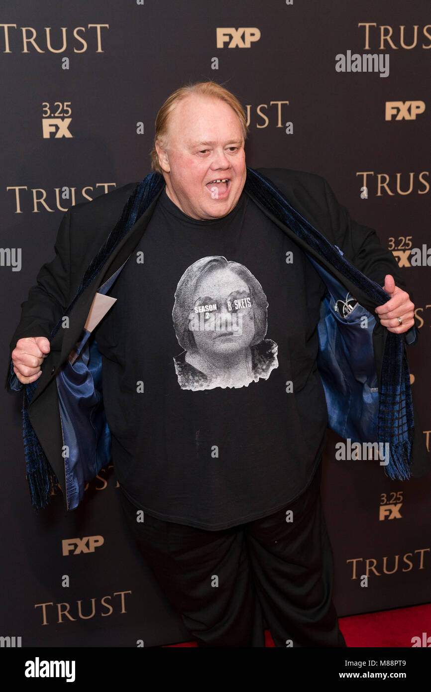 Louie Anderson assiste FX All-Star annuale festa al teatro SVA (foto di Lev Radin / Pacific Stampa) Foto Stock