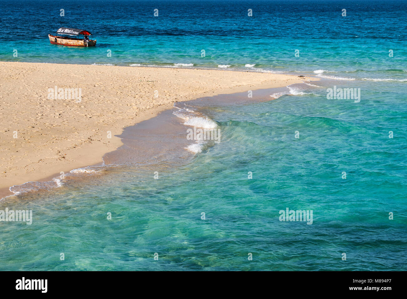 Tanzania, isola di Zanzibar, Unguja, Stone Town, patrimonio mondiale dell UNESCO, Changgu isola o isola prigione o isola della Tartaruga Foto Stock