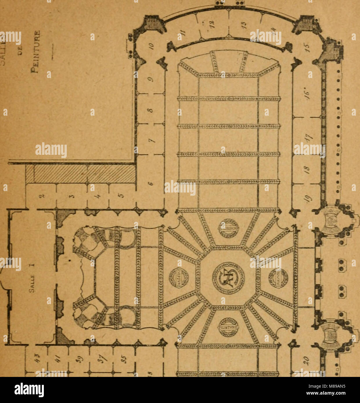 *Explication des ouvrages de peinture et dessins* (1907) presenta un'analisi delle opere contemporanee di pittura, disegno, scultura, architettura e incisione di artisti viventi. Offre approfondimenti sugli stili e le tecniche utilizzati da questi artisti nei loro rispettivi campi. Foto Stock