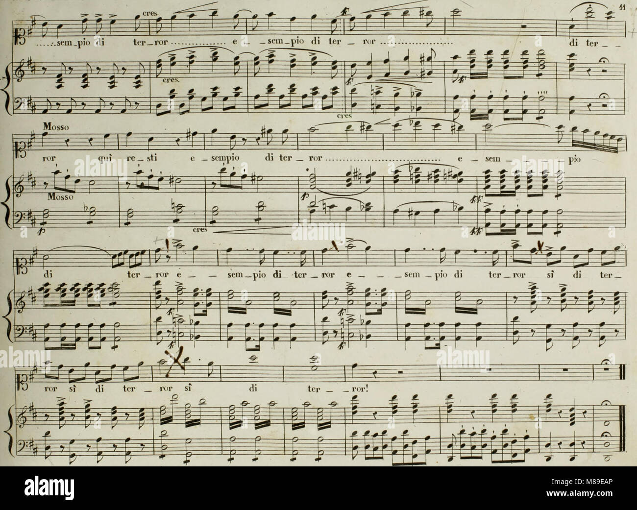 Fausta - melodramma in dovuto atti (1830) (14785146025) Foto Stock
