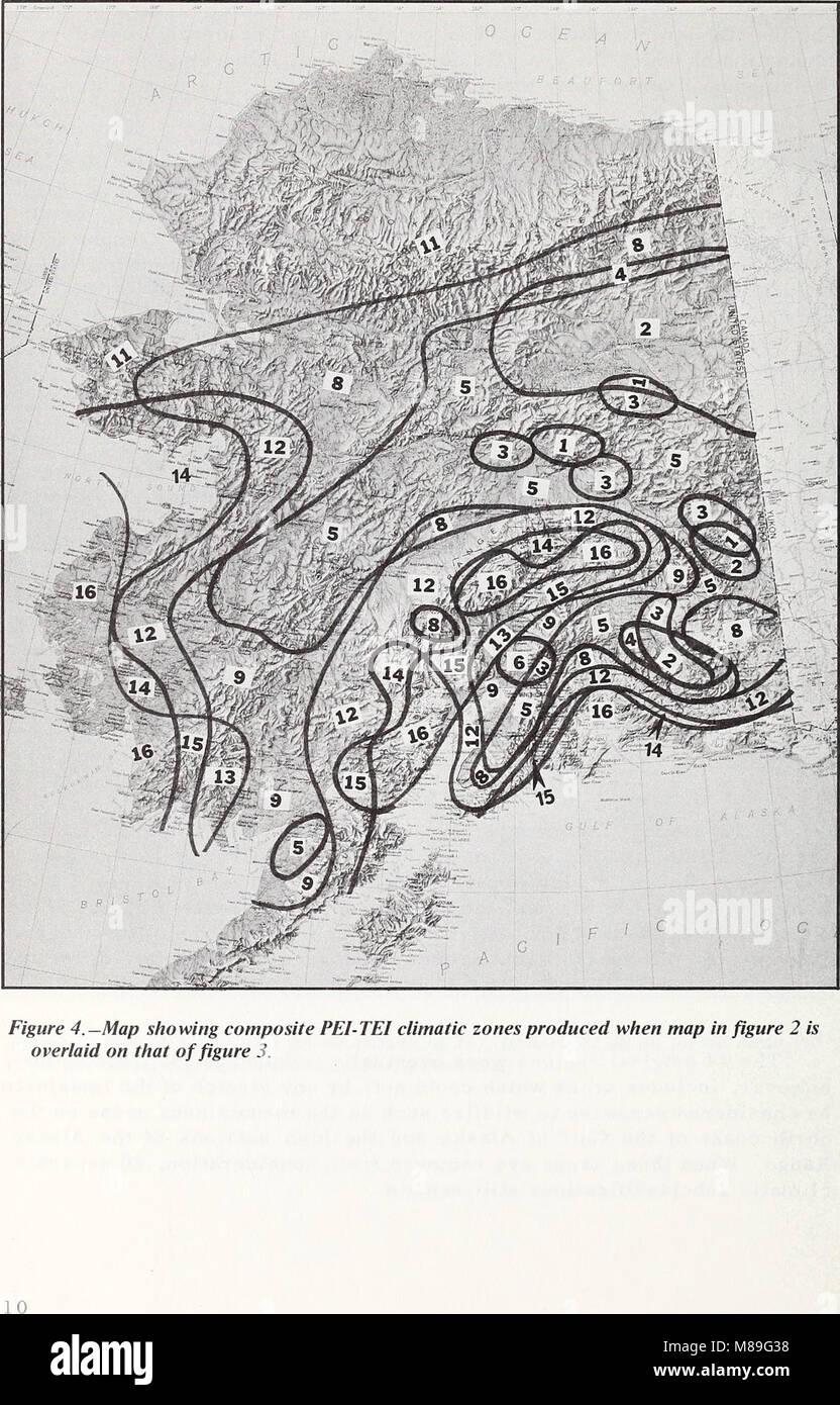 Stagione di fuoco le zone climatiche di terraferma Alaska (1971) (20385761118) Foto Stock