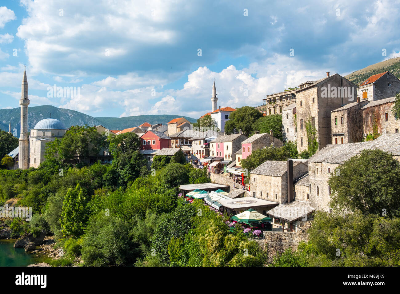 Città di Mostar , Bosnia e Erzegovina Foto Stock