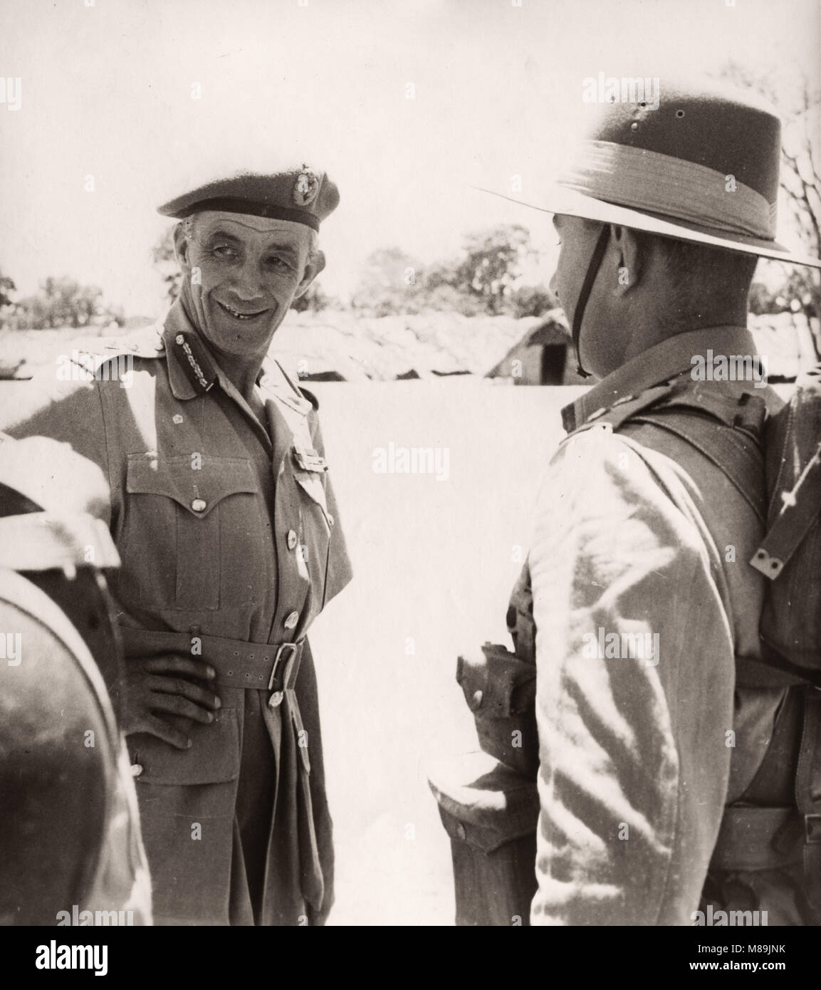 1940s East Africa - il generale Sir William Platt GOC East Africa Corps Foto Stock