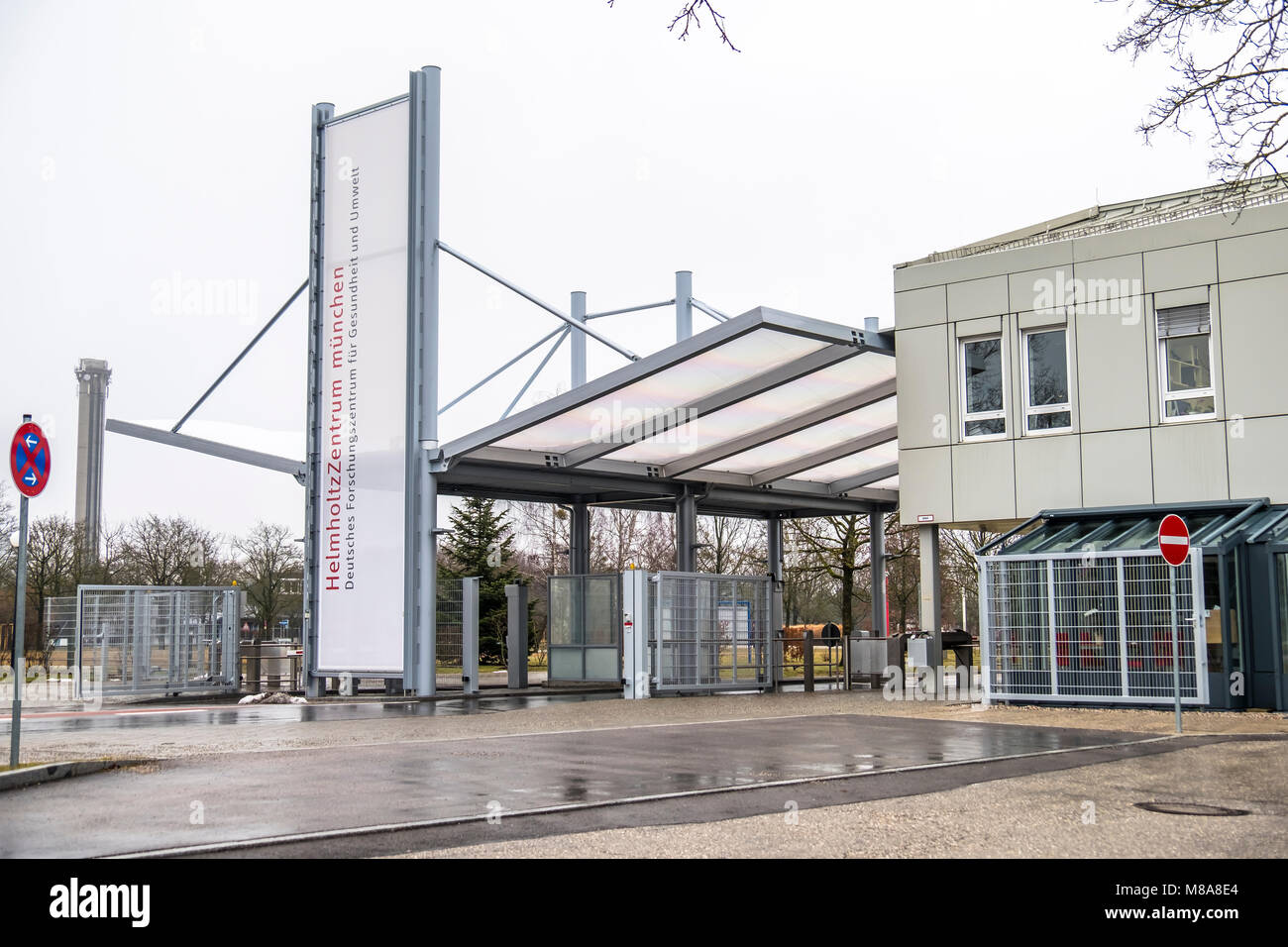 Monaco di Baviera / Germania - 16 Febbraio 2018 : come centro di ricerca tedesco per la salute ambientale, della Helmholtz Zentrum München persegue l'obiettivo di sviluppare per Foto Stock
