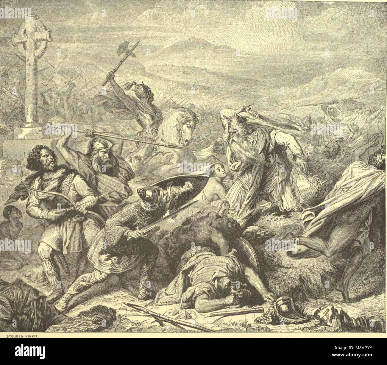 Grandi uomini e donne famose - una serie di penne e matite schizzi di vita di più di 200 dei più importanti personaggi della storia Volume 1 (1894) (14783331925) Foto Stock