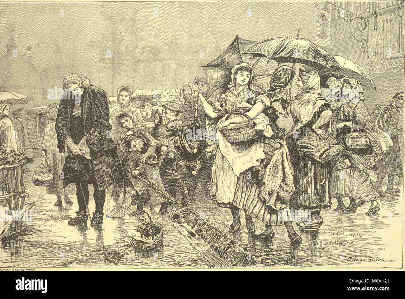 Grandi uomini e donne famose - una serie di penne e matite schizzi di vita di più di 200 dei più importanti personaggi della storia Volume 7 (1894) (14596444080) Foto Stock