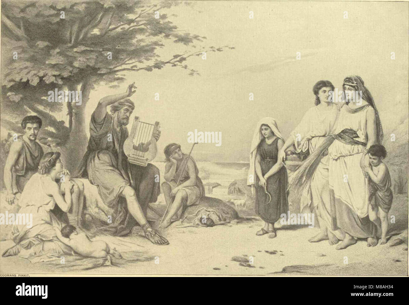 Grandi uomini e donne famose - una serie di penne e matite schizzi di vita di più di 200 dei più importanti personaggi della storia Volume 7 (1894) (14802987833) Foto Stock