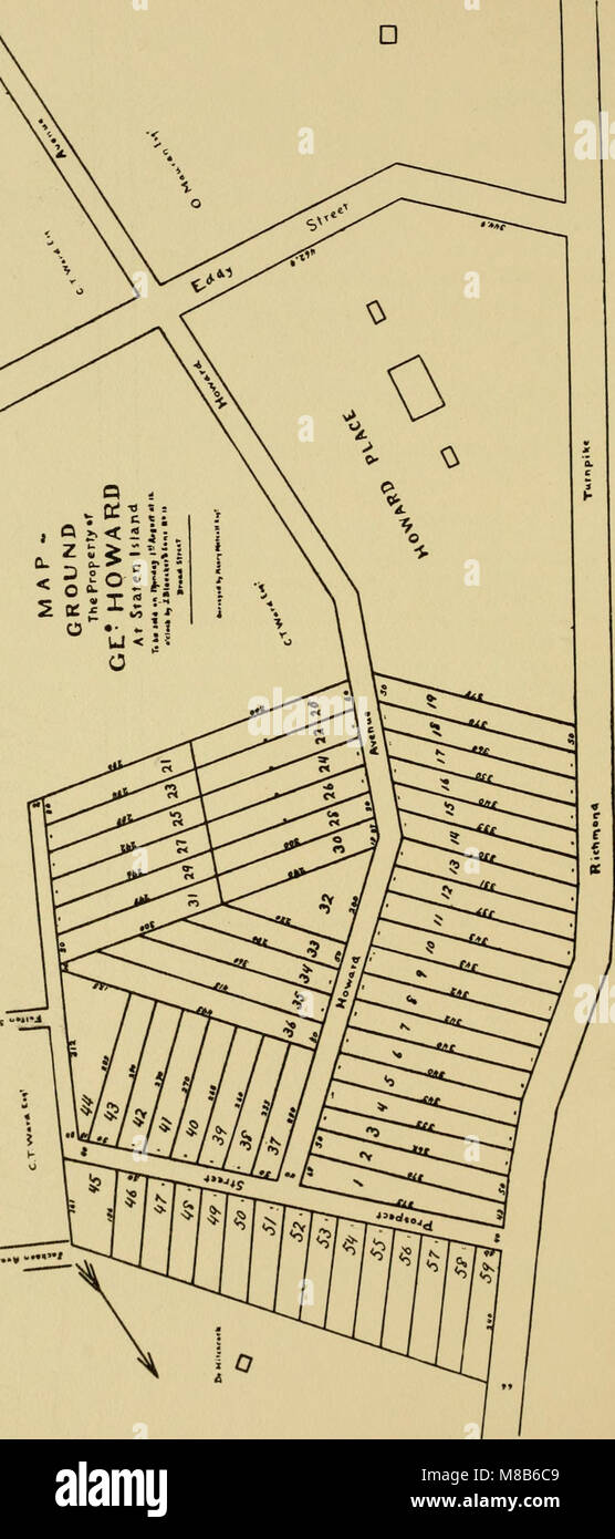 La storia e la leggenda di Howard avenue e la strada a serpentina, Grymes Hill, Staten Island (1914) (14593988428) Foto Stock