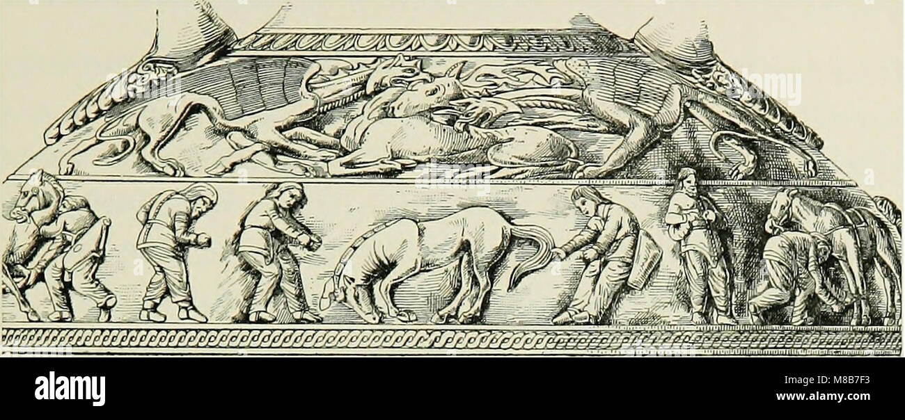 Questo lavoro del 1903 fornisce una storia completa delle civiltà antiche nel vicino Oriente, che copre le culture di Egitto, Caldea, Siria, Babilonia e Assiria, con particolare attenzione ai loro sviluppi politici, culturali e storici. Foto Stock
