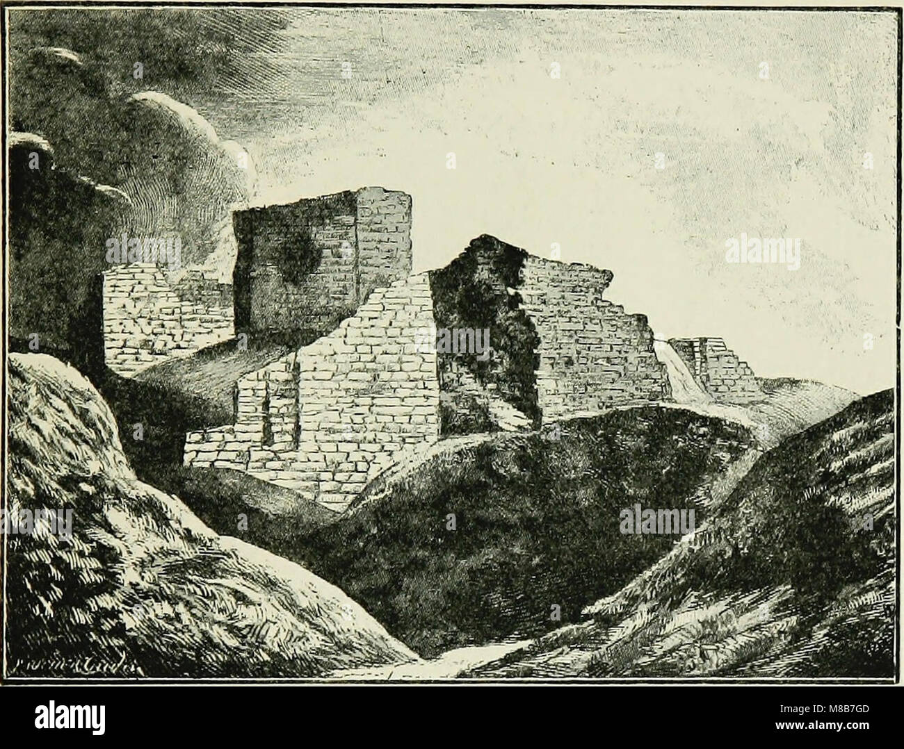 "History of Egypt, Chaldea, Syria, Babilonia e Assiria" (1903) fornisce una panoramica completa delle antiche civiltà del vicino Oriente, esplorando le loro culture, la storia politica e i contributi alla civiltà. Il lavoro include resoconti dettagliati dello sviluppo e delle interazioni di ogni civiltà. Foto Stock