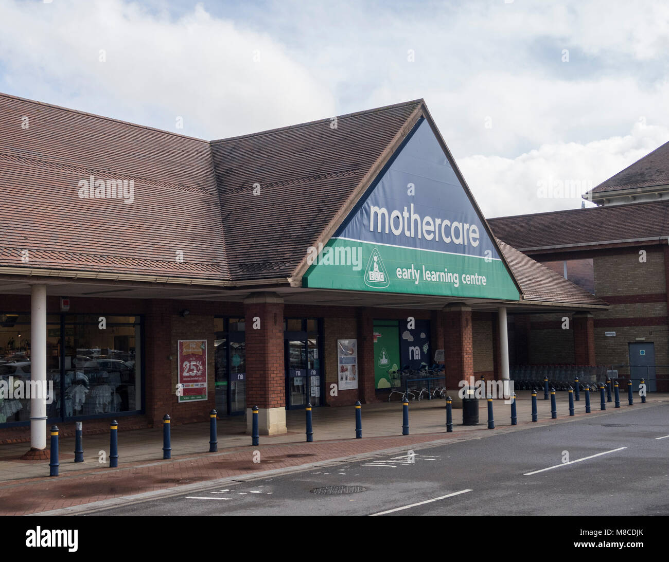 I Mothercare store, Hankridge Farm retail park, Taunton, Somerset Foto Stock