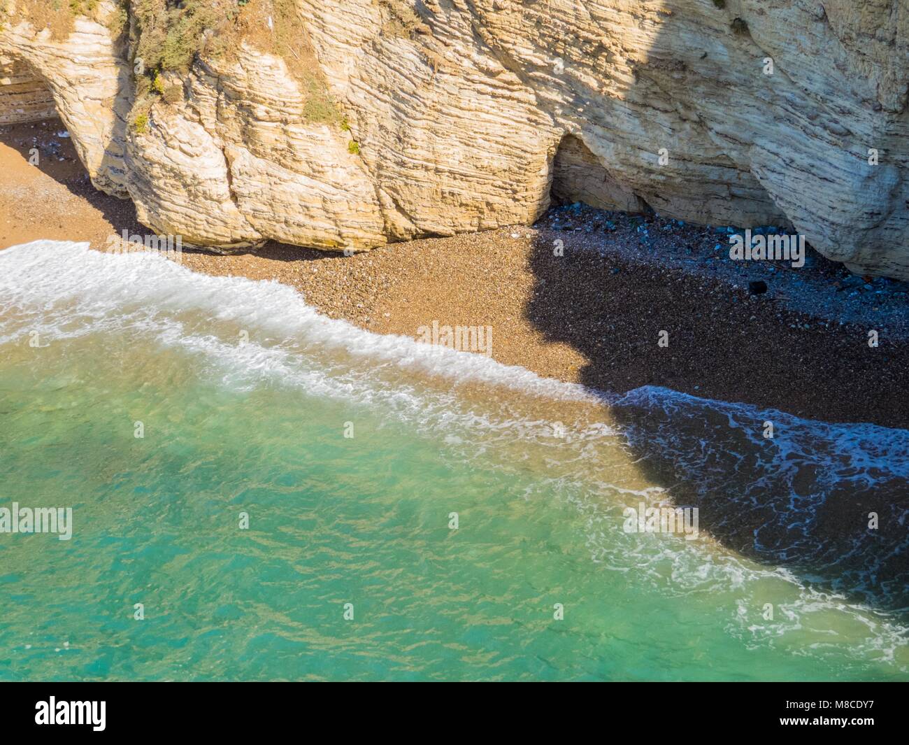 Raouche, Piccioni' Rock. A Beirut, Libano Foto Stock