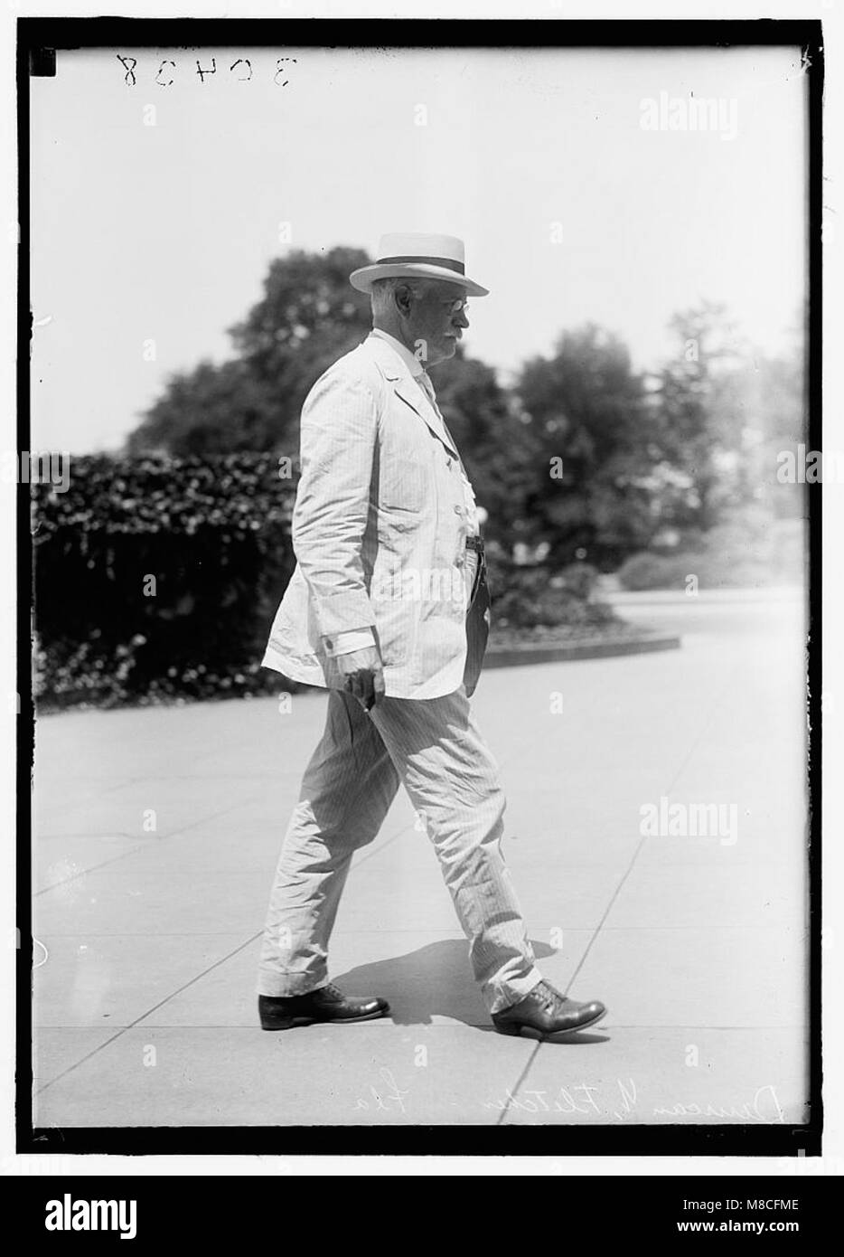 Duncan Upshaw Fletcher è stato un senatore della Florida, dal 1909 al 1936, noto per i suoi contributi alla legislazione federale e al panorama politico della Florida. Foto Stock