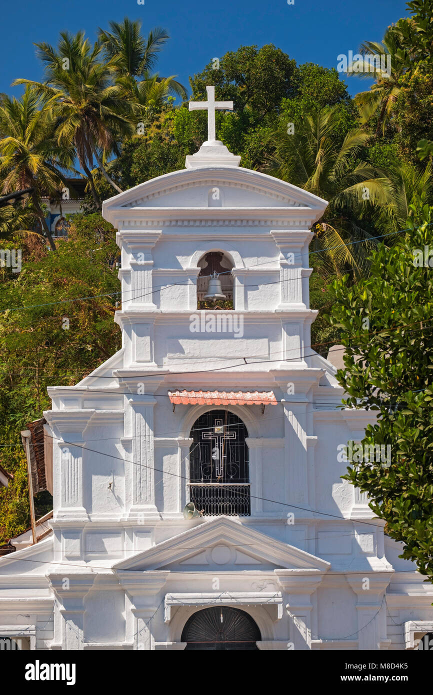 San Sebastian Cappella Fontainhas Panjim Goa in India Foto Stock