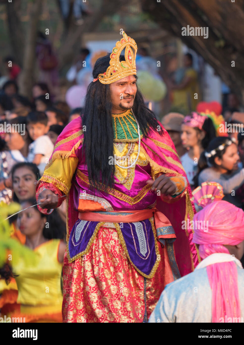 Goa Carnaval Margao Goa in India Foto Stock