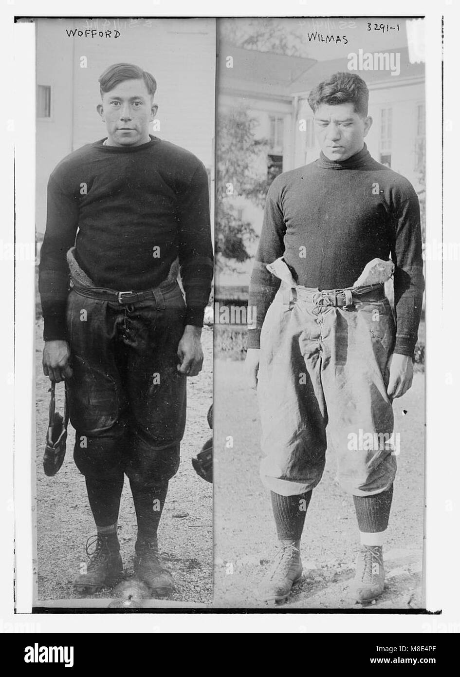 Un riferimento a una figura storica o culturale, Wofford, associata a Wilmas o Welmas, potenzialmente nel contesto della storia americana o sociale. Foto Stock