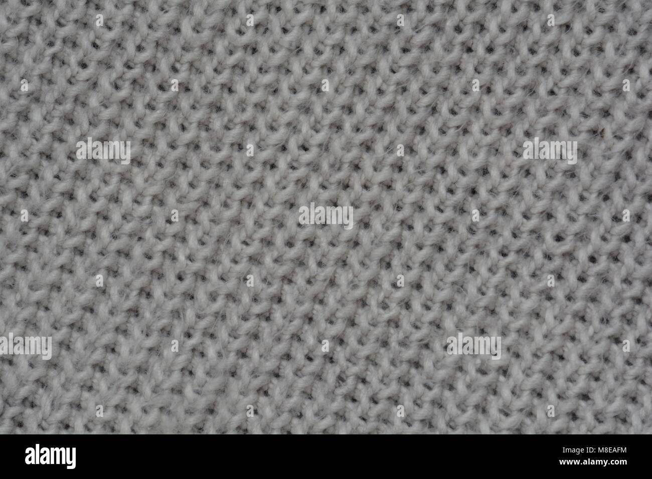 Maglia allentata tessuto di lana, close-up Foto Stock