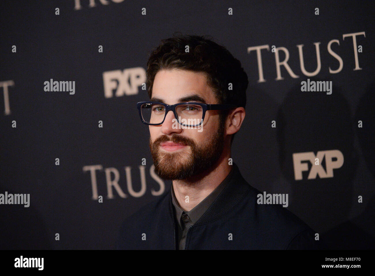 New York, Stati Uniti d'America . Il 15 marzo, 2018. Darren Criss assiste il 2018 FX All-Star annuale festa al teatro SVA su Marzo 15, 2018 a New York City. Credito: Erik Pendzich/Alamy Live News Foto Stock