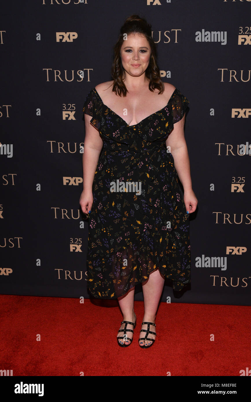 New York, Stati Uniti d'America . Il 15 marzo, 2018. Kether Donohue assiste il 2018 FX All-Star annuale festa al teatro SVA su Marzo 15, 2018 a New York City. Credito: Erik Pendzich/Alamy Live News Foto Stock