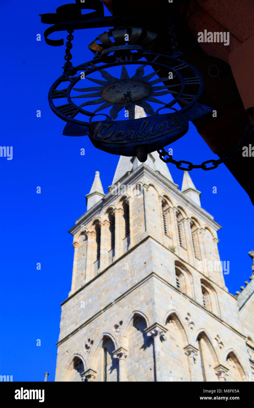 Cattedrale di Vannes, Bretagne, Francia Foto Stock