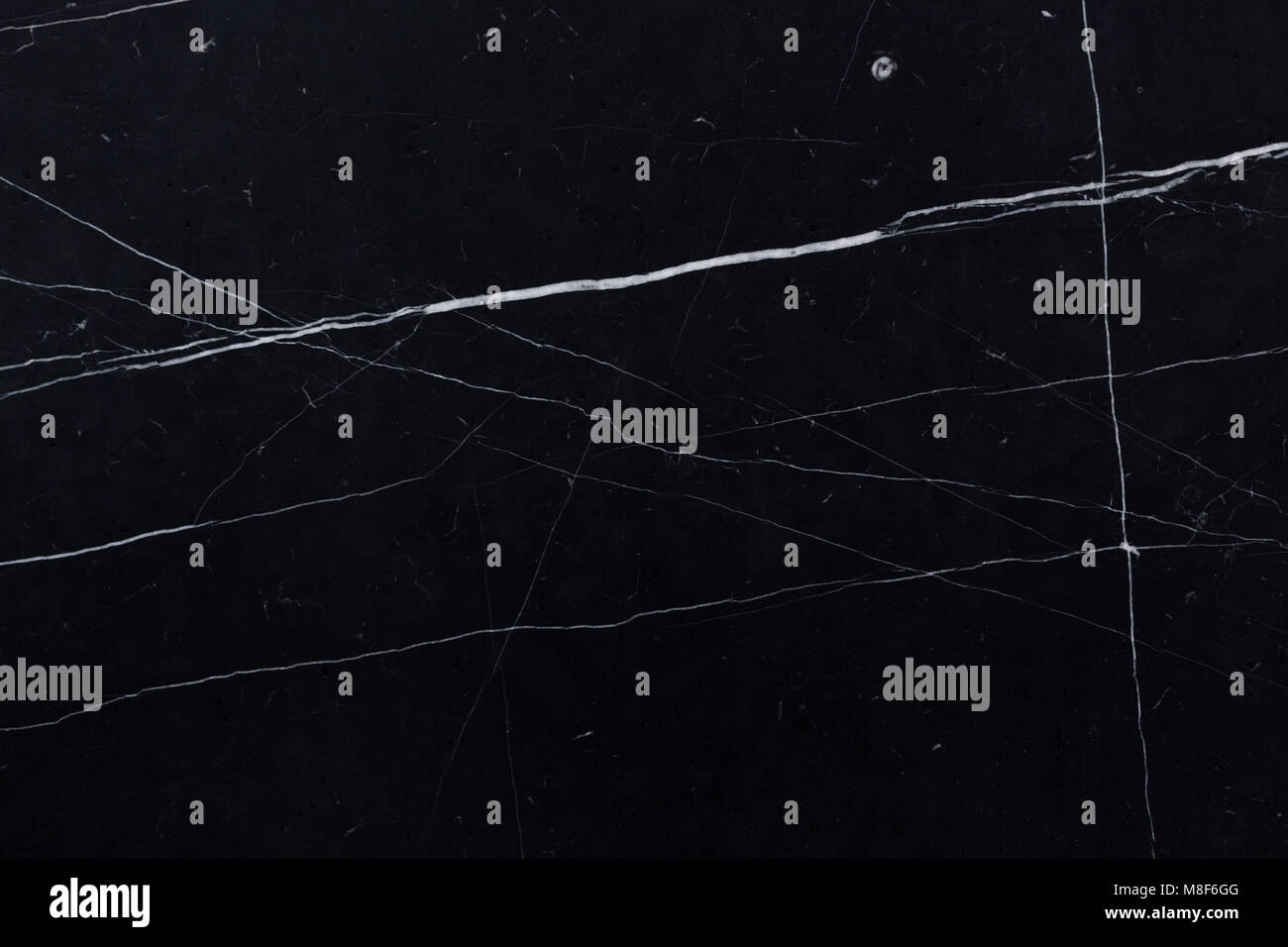 Marmo Nero sfondo modellato per la progettazione. Foto Stock