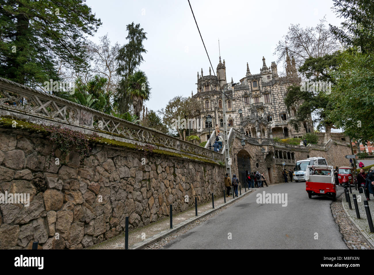 Quinta da Regaleira Palace, Sintra, Portogallo Foto Stock