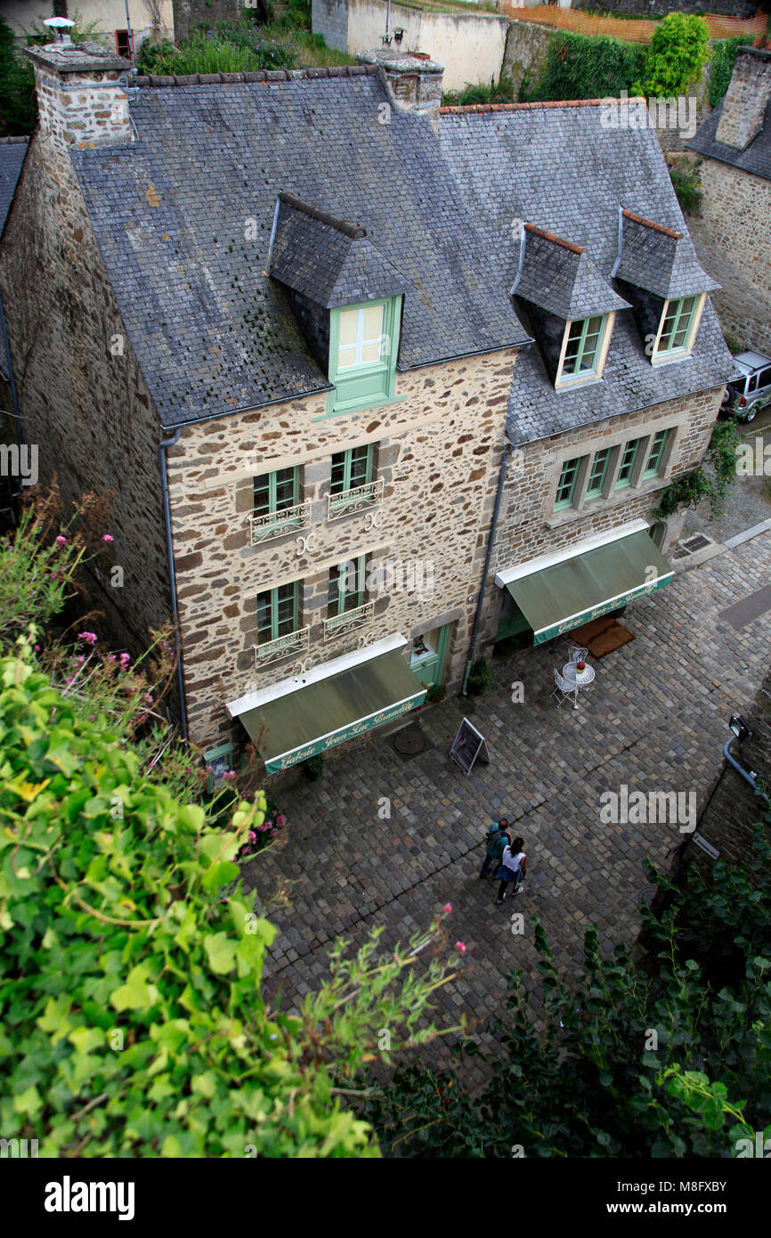 Dinan, Cotes d'Armor, Bretagne, Francia, Europa Foto Stock