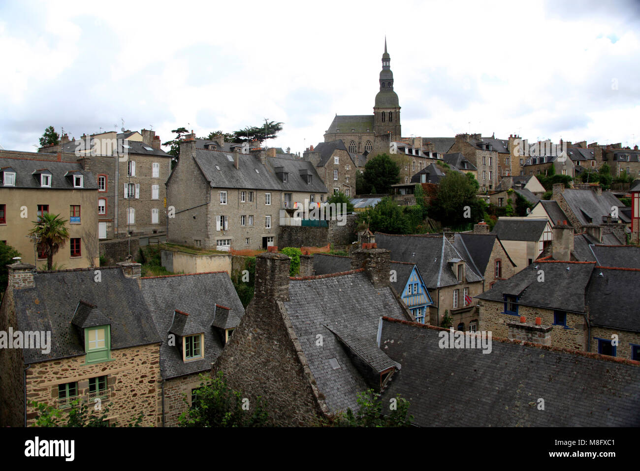 Dinan, Cotes d'Armor, Bretagne, Francia, Europa Foto Stock