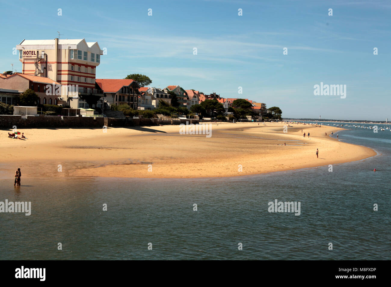 Arcachon, Guascogna, Pays du Buch, Francia, Europa Foto Stock