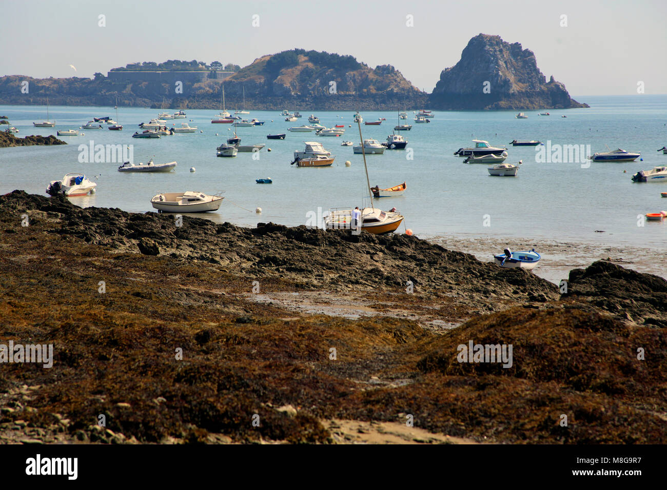 Cancale, Bretagne, Francia Foto Stock