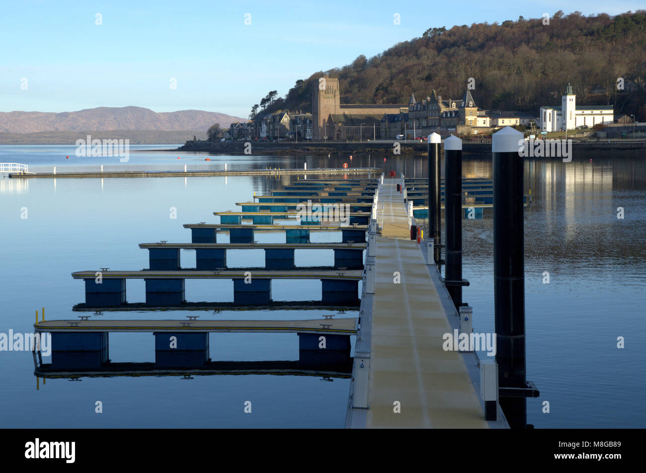 Oban Bay Scozia Scotland Foto Stock