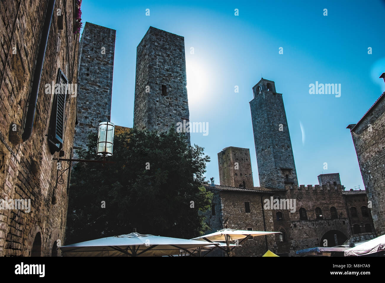 San Gimignano Foto Stock