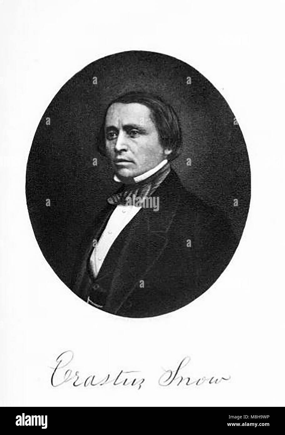 Ritratto di noi Mormon Pioneer Erasto Neve (1818-1888) Foto Stock