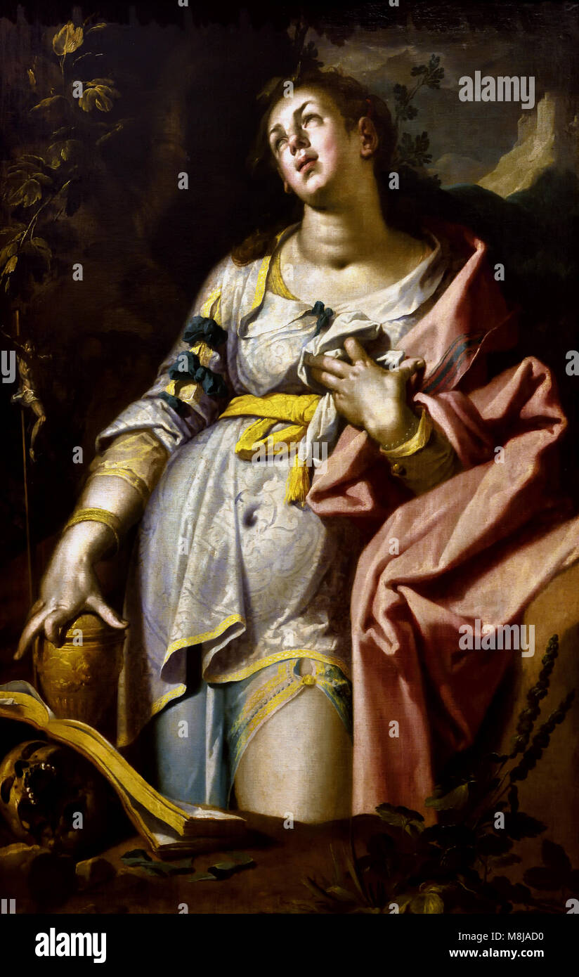 Madeleine pénitente, 1619, Abramo BLOEMAERT, 1566 -1651 Olandese, Paesi Bassi , Foto Stock