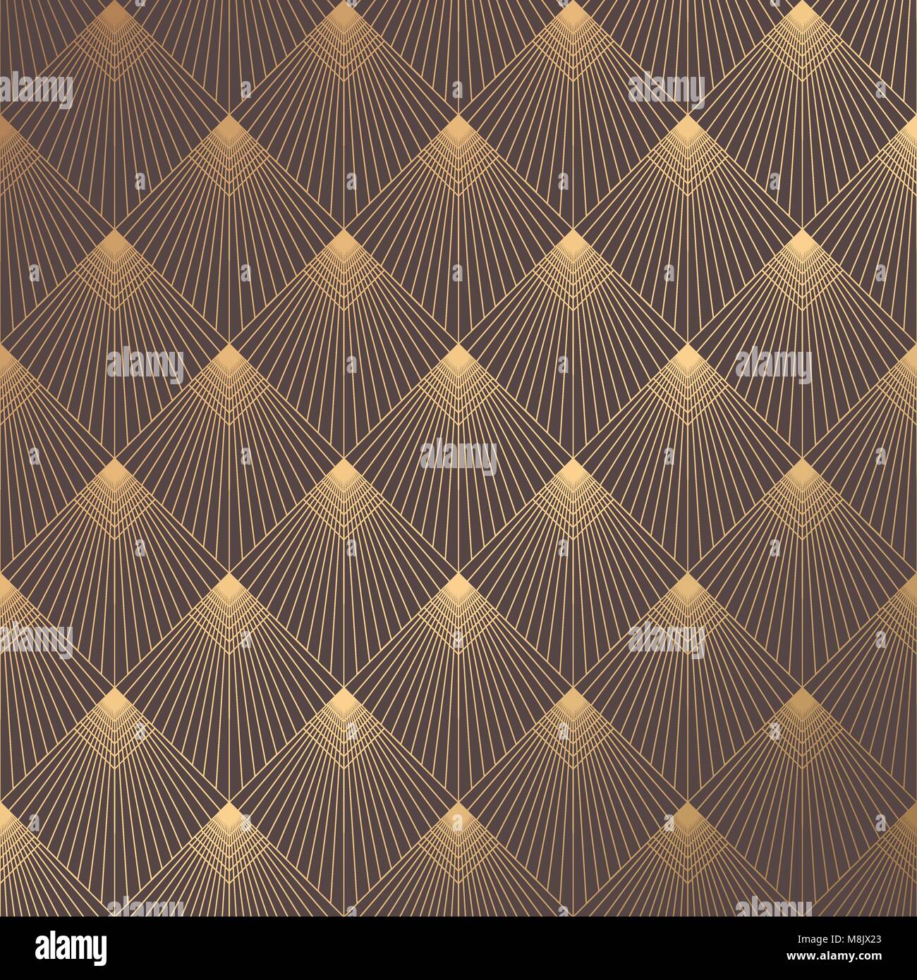 Art Deco Pattern Illustrazione Vettoriale