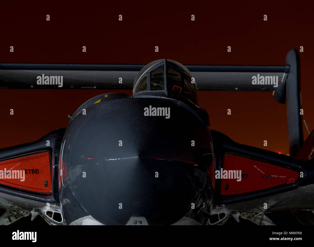 De-Havilland DH.110 Sea Vixen, XP924, E-134, ' Foxy Lady' Foto Stock