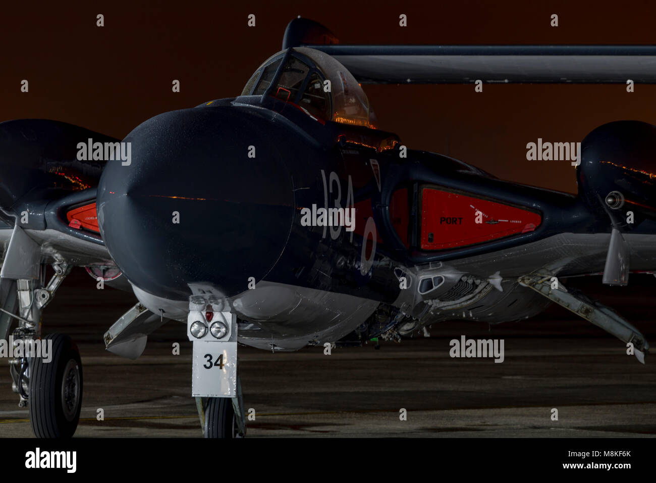 De-Havilland DH.110 Sea Vixen, XP924, E-134, ' Foxy Lady' Foto Stock