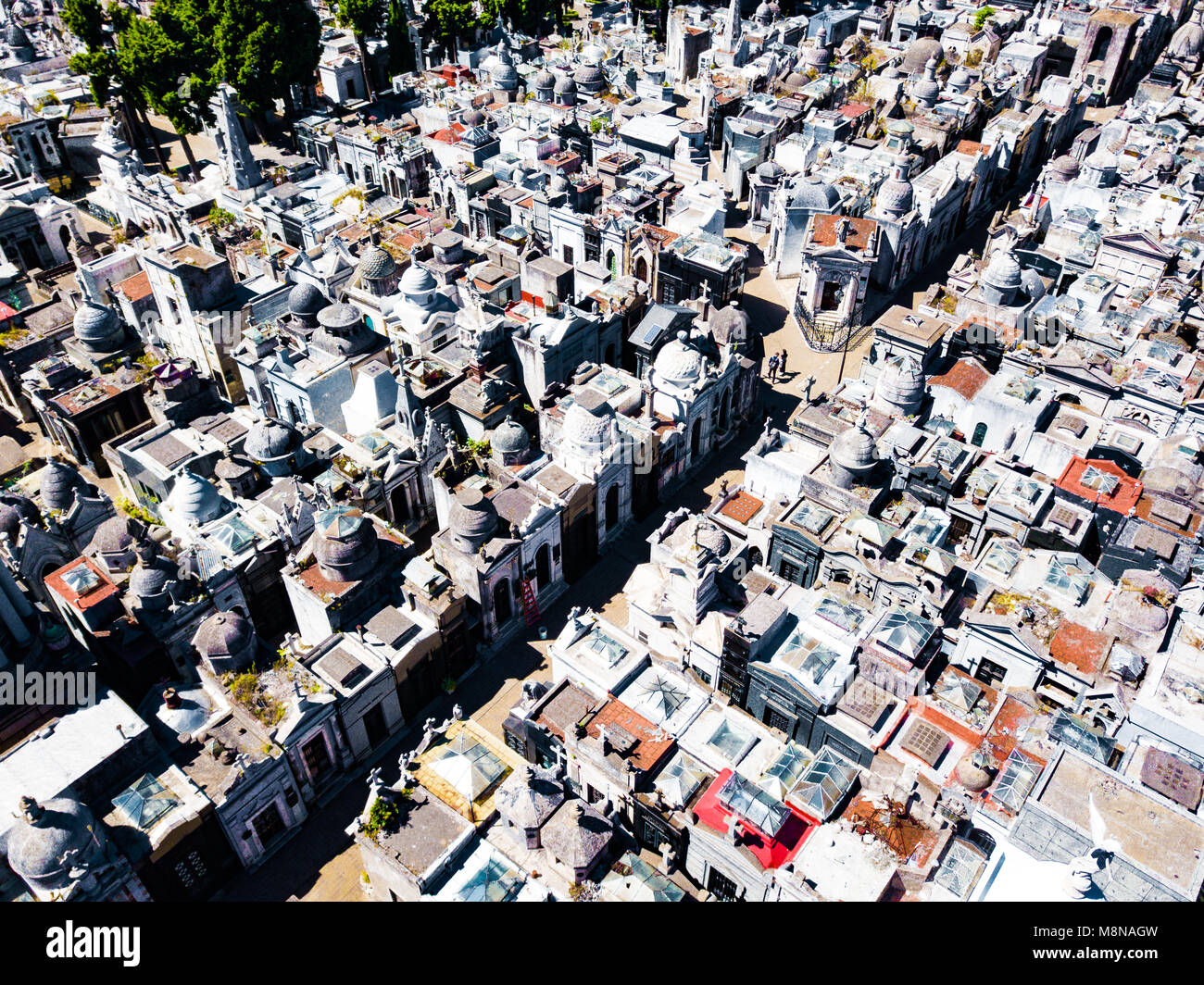 Cementerio de la Recoleta o La Recoleta Cemetery, Buenos Aires, Argentina Foto Stock