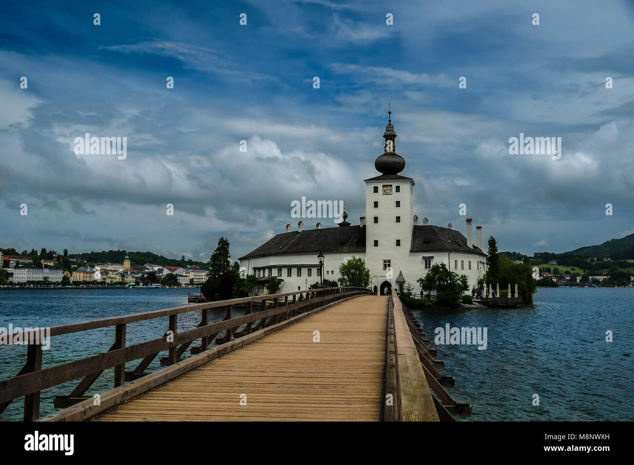 Schloss Orth am Traunsee Foto Stock