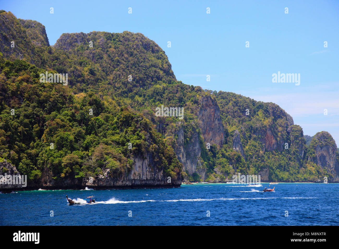 Thailandia, Krabi, Phi Phi Don Island, paesaggio, paesaggio, Foto Stock