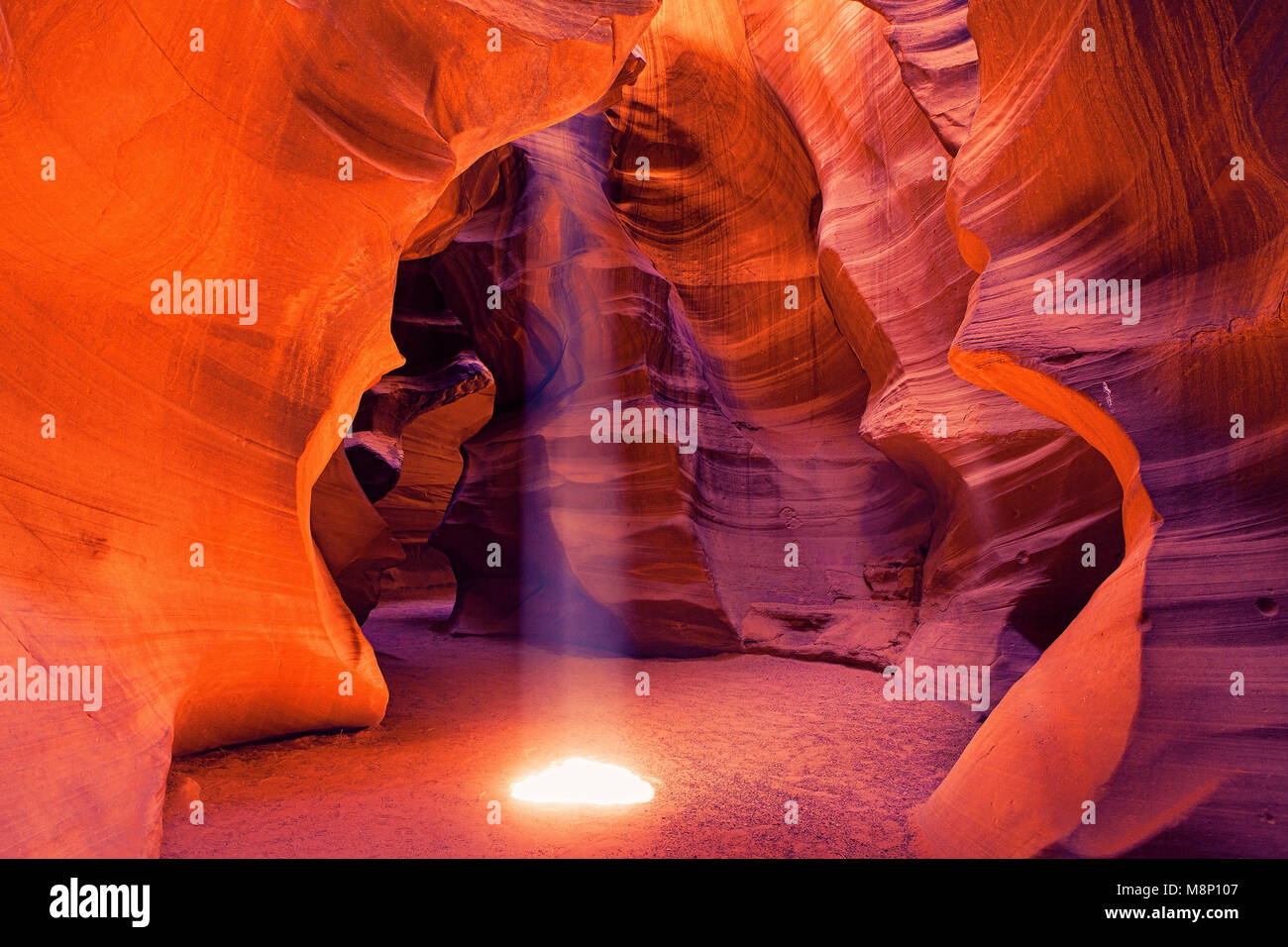 Tomaia Antelope Canyon Foto Stock