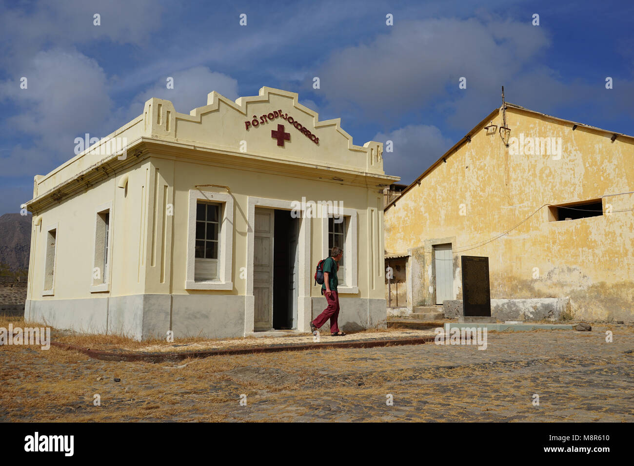 Infermeria, Museu do Tarrafal, Tarrafal Camp, Tarrafal, isola di Santiago, Capo Verde Foto Stock