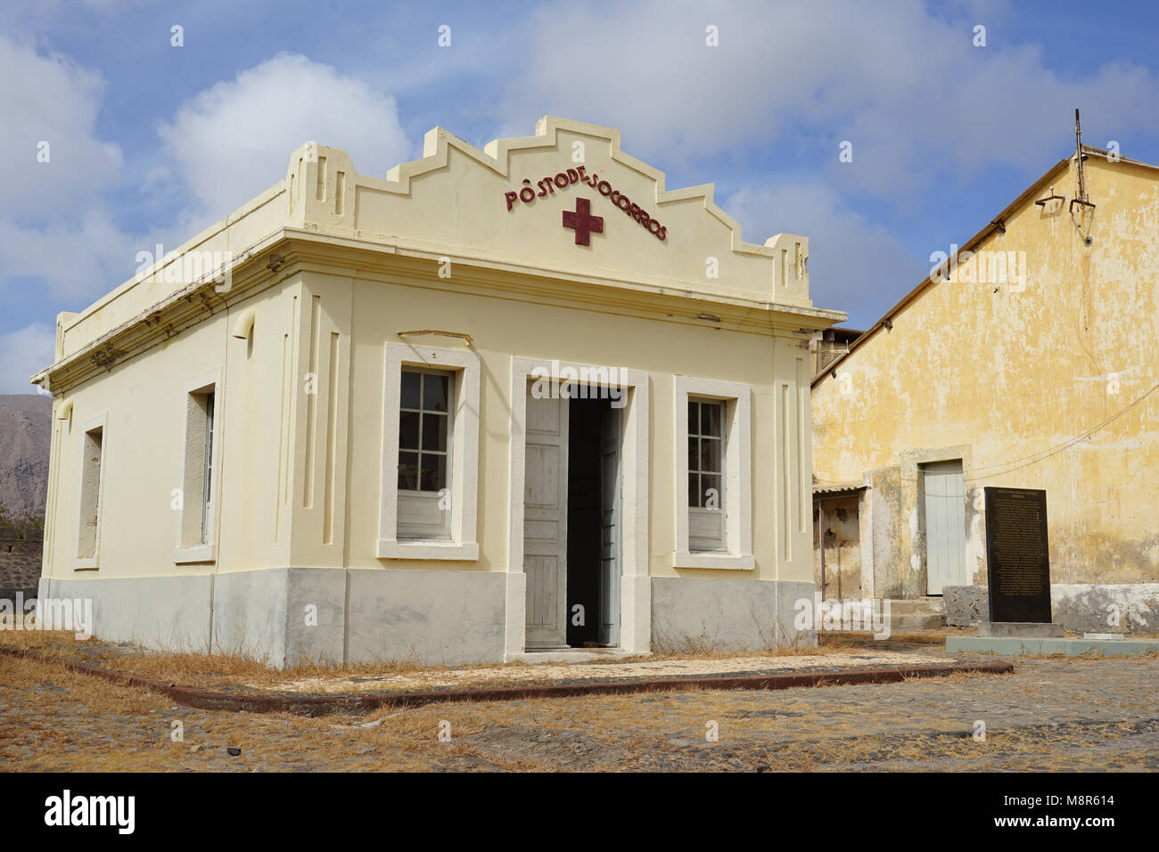 Infermeria, Museu do Tarrafal, Tarrafal Camp, Tarrafal, isola di Santiago, Capo Verde Foto Stock
