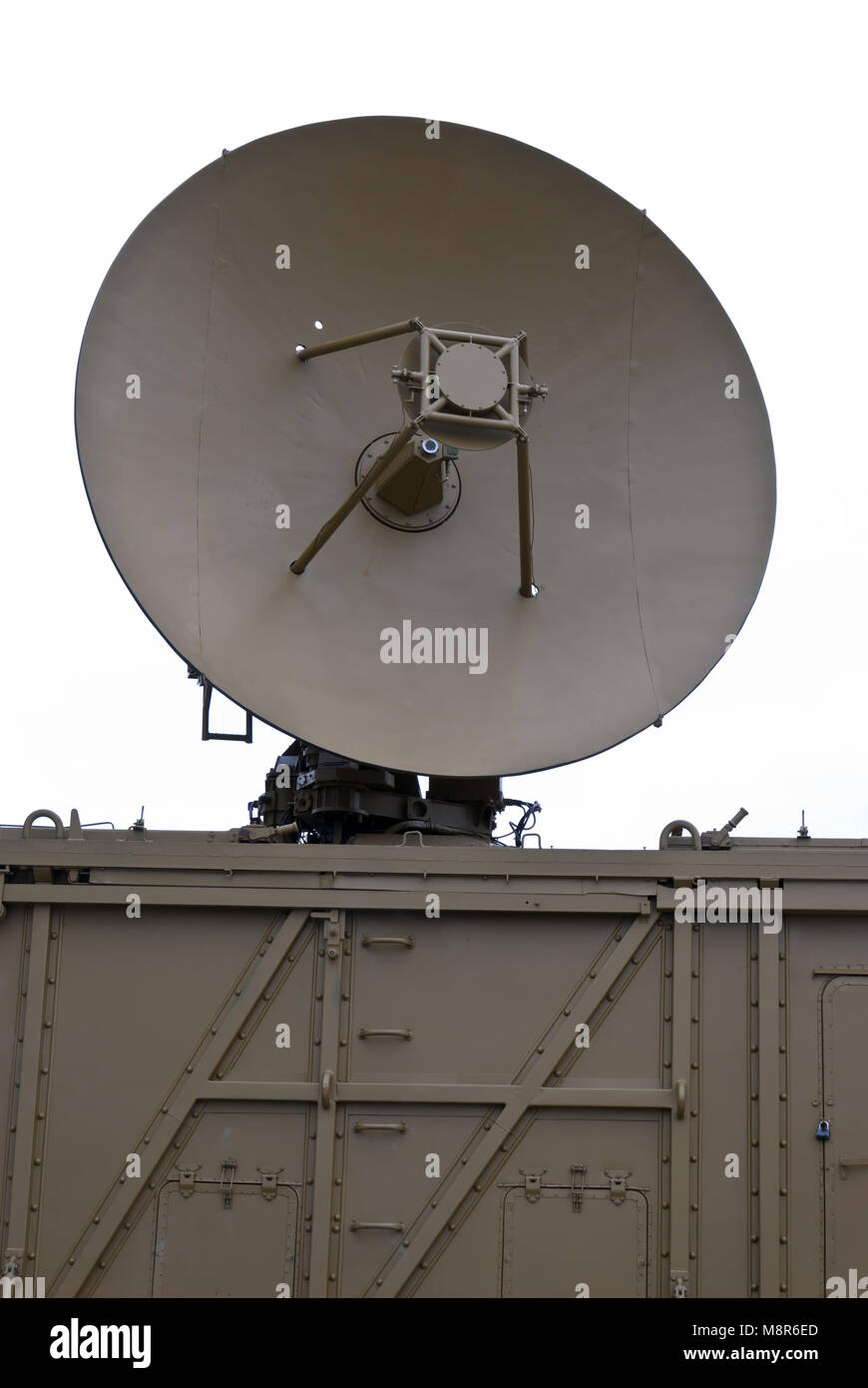 Militari antenna radar in MAKS 2011 visualizza Foto Stock