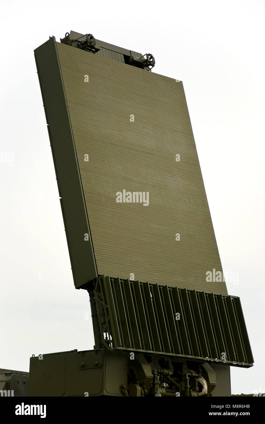 Militari antenna radar in MAKS 2011 visualizza Foto Stock